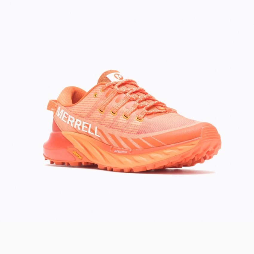 Chaussure Trail Merrell Agility Peak 4 Orange Homme | Z.U.RSOV